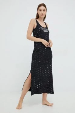 Γυναικεία Πιτζάμα Νυχτικό Emporio Armani Underwear μαύρο