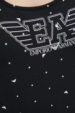 Γυναικεία Πιτζάμα Νυχτικό Emporio Armani Underwear μαύρο -Emporio Armani Underwear Κατάστημα unnamed file 1032