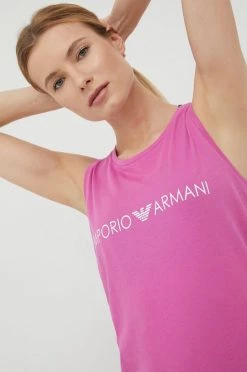 Γυναικεία Ρούχα παραλίας Emporio Armani Underwear μοβ