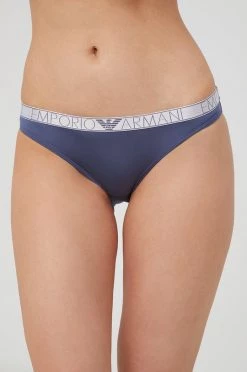 Γυναικεία Σλιπ Emporio Armani Underwear ναυτικό μπλε
