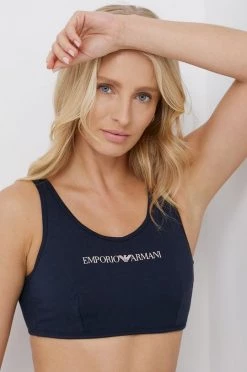 Γυναικεία Αθλητικά σουτιέν Σουτιέν Emporio Armani Underwear ναυτικό μπλε