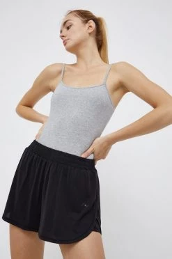 Γυναικεία Αμάνικος Top Emporio Armani Underwear γκρι