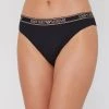 Γυναικεία Σλιπ Βραζιλιάνικο στρίνγκ Emporio Armani Underwear μαύρο