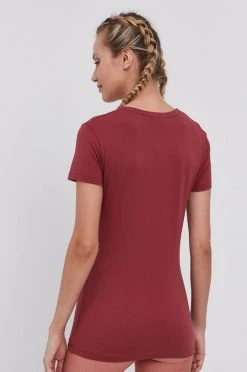 Emporio Armani Underwear Γυναικεία Πιτζάμα Μπλουζάκι πιτζάμας Emporio Armani κάστανο -Emporio Armani Underwear Κατάστημα unnamed file 1219