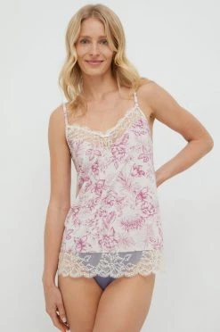 Γυναικεία Πιτζάμα Top πιτζάμας Emporio Armani Underwear ροζ