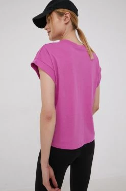 Γυναικεία Κοντομάνικο Βαμβακερό μπλουζάκι Emporio Armani Underwear ροζ -Emporio Armani Underwear Κατάστημα unnamed file 1269