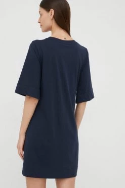 Γυναικεία Φορέματα Βαμβακερό φόρεμα Emporio Armani Underwear ναυτικό μπλε, -Emporio Armani Underwear Κατάστημα unnamed file 1274