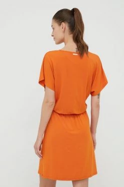 Γυναικεία Φορέματα Φόρεμα Emporio Armani Underwear πορτοκαλί, -Emporio Armani Underwear Κατάστημα unnamed file 1283