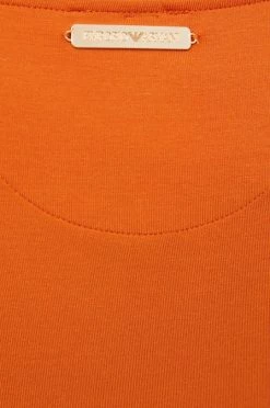 Γυναικεία Φορέματα Φόρεμα Emporio Armani Underwear πορτοκαλί, -Emporio Armani Underwear Κατάστημα unnamed file 1285