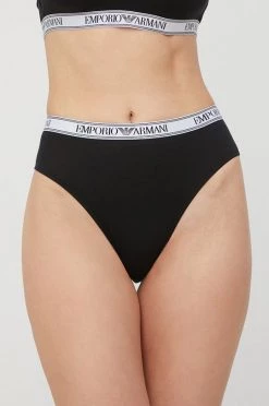 Γυναικεία Σλιπ Emporio Armani Underwear μαύρο