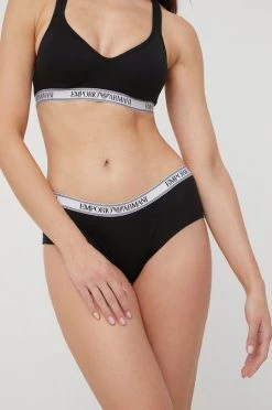 Γυναικεία Σλιπ Emporio Armani Underwear μαύρο