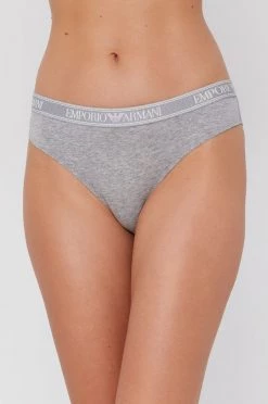 Γυναικεία Σλιπ Emporio Armani Underwear γκρι