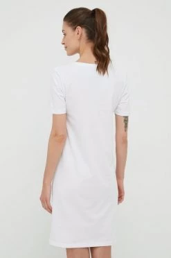 Γυναικεία Πιτζάμα Νυχτερινή μπλούζα Emporio Armani Underwear χρώμα: άσπρο -Emporio Armani Underwear Κατάστημα unnamed file 1439