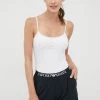 Γυναικεία Αμάνικος Βαμβακερό τοπ Emporio Armani Underwear άσπρο