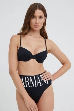 Γυναικεία Μπικίνι Μαγιό δύο τεμαχίων Emporio Armani Underwear μαύρο