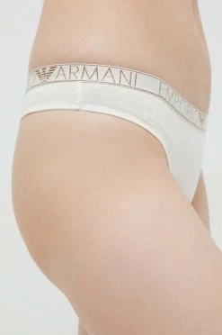 Γυναικεία Σλιπ Στρίνγκ Emporio Armani Underwear μπεζ -Emporio Armani Underwear Κατάστημα unnamed file 157