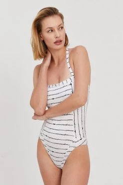 Emporio Armani Underwear Γυναικεία Ολόσωμα Μαγιό Emporio Armani άσπρο