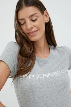 Γυναικεία Κοντομάνικο Μπλουζάκι Emporio Armani Underwear γκρι -Emporio Armani Underwear Κατάστημα unnamed file 214