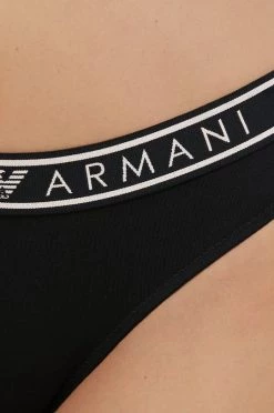 Γυναικεία Σλιπ Emporio Armani Underwear (2-pack) μαύρο -Emporio Armani Underwear Κατάστημα unnamed file 225