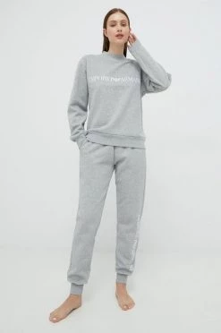 Γυναικεία Σετ Φόρμα Emporio Armani Underwear γκρι