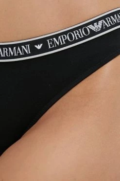 Γυναικεία Σλιπ Βραζιλιάνικο στρίνγκ Emporio Armani Underwear μαύρο -Emporio Armani Underwear Κατάστημα unnamed file 251