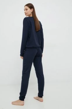 Γυναικεία Πιτζάμα Emporio Armani Underwear ναυτικό μπλε -Emporio Armani Underwear Κατάστημα unnamed file 277