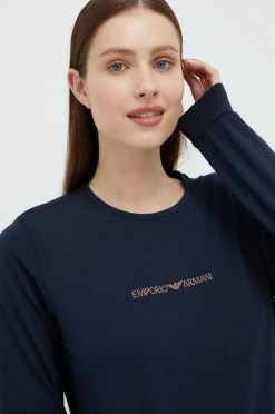 Γυναικεία Πιτζάμα Emporio Armani Underwear ναυτικό μπλε -Emporio Armani Underwear Κατάστημα unnamed file 280