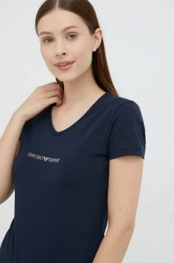 Γυναικεία Κοντομάνικο Μπλουζάκι Emporio Armani Underwear ναυτικό μπλε -Emporio Armani Underwear Κατάστημα unnamed file 299