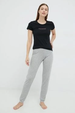 Γυναικεία Κοντομάνικο Μπλουζάκι Emporio Armani Underwear μαύρο -Emporio Armani Underwear Κατάστημα unnamed file 303