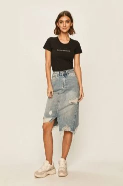 Γυναικεία Κοντομάνικο Μπλουζάκι Lounge Emporio Armani Underwear μαύρο -Emporio Armani Underwear Κατάστημα unnamed file 327