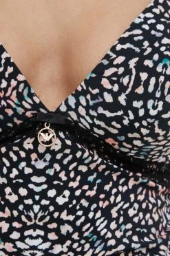 Γυναικεία Πιτζάμα Emporio Armani Underwear μαύρο -Emporio Armani Underwear Κατάστημα unnamed file 365