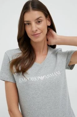 Γυναικεία Κοντομάνικο Μπλουζάκι Emporio Armani Underwear γκρι -Emporio Armani Underwear Κατάστημα unnamed file 385