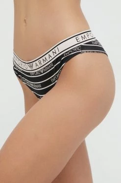 Γυναικεία Σλιπ Βραζιλιάνικο στρίνγκ Emporio Armani Underwear (2-pack) μαύρο -Emporio Armani Underwear Κατάστημα unnamed file 401