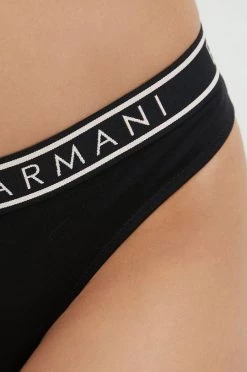 Γυναικεία Σλιπ Βραζιλιάνικο στρίνγκ Emporio Armani Underwear (2-pack) μαύρο -Emporio Armani Underwear Κατάστημα unnamed file 404