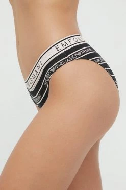 Γυναικεία Σλιπ Emporio Armani Underwear (2-pack) μαύρο -Emporio Armani Underwear Κατάστημα unnamed file 407