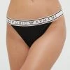 Γυναικεία Σλιπ Στρίνγκ Emporio Armani Underwear (2-pack) μαύρο -Emporio Armani Underwear Κατάστημα unnamed file 424