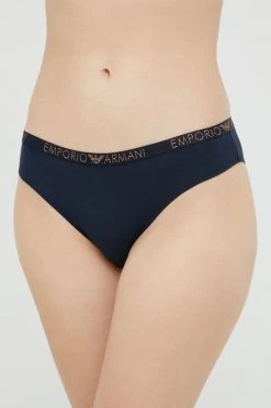 Γυναικεία Σλιπ Emporio Armani Underwear ναυτικό μπλε