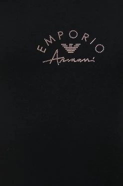 Γυναικεία Κοντομάνικο Μπλουζάκι Emporio Armani Underwear μαύρο -Emporio Armani Underwear Κατάστημα unnamed file 476