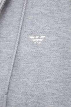 Γυναικεία Με φερμουάρ Μπλούζα Emporio Armani Underwear χρώμα: γκρι -Emporio Armani Underwear Κατάστημα unnamed file 501