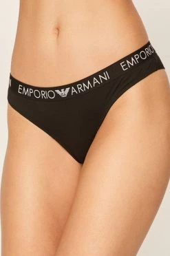 Emporio Armani Underwear Γυναικεία Σλιπ Emporio Armani - Βραζιλιάνικο στρίνγκ (2-pack) μαύρο