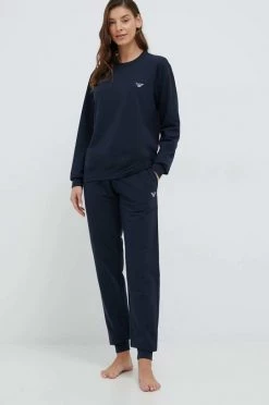 Γυναικεία φόρμες Αθλητική φόρμα Lounge Emporio Armani Underwear ναυτικό μπλε