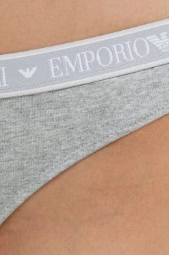 Γυναικεία Σλιπ Βραζιλιάνικο στρίνγκ Emporio Armani Underwear γκρι -Emporio Armani Underwear Κατάστημα unnamed file 727