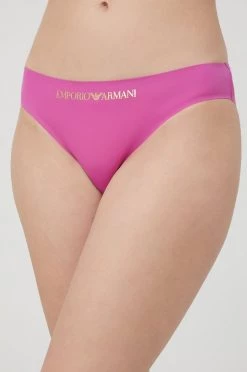 Γυναικεία Σλιπ Emporio Armani Underwear μοβ