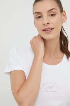 Γυναικεία Κοντομάνικο Μπλουζάκι Emporio Armani Underwear άσπρο -Emporio Armani Underwear Κατάστημα unnamed file 807