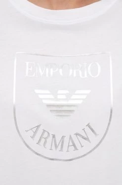 Γυναικεία Πιτζάμα Βαμβακερό νυχτικό Emporio Armani Underwear άσπρο -Emporio Armani Underwear Κατάστημα unnamed file 844
