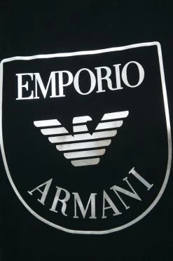 Γυναικεία Πιτζάμα Βαμβακερό νυχτικό Emporio Armani Underwear μαύρο -Emporio Armani Underwear Κατάστημα unnamed file 849