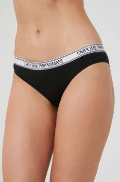 Γυναικεία Σλιπ Emporio Armani Underwear μαύρο