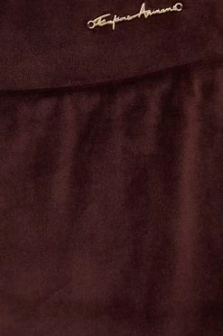 Γυναικεία Υφασμάτινα Παντελόνι πιτζάμας Emporio Armani Underwear χρώμα: καφέ -Emporio Armani Underwear Κατάστημα unnamed file 910