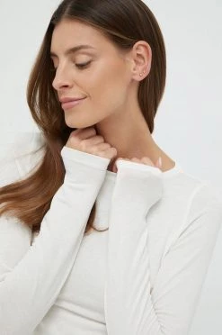 Γυναικεία Μακρυμάνικο Longsleeve Emporio Armani Underwear μπεζ -Emporio Armani Underwear Κατάστημα unnamed file 92