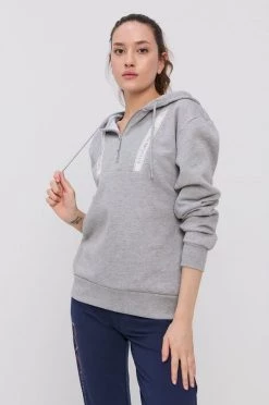 Γυναικεία Χωρίς φερμουάρ Μπλούζα Emporio Armani Underwear χρώμα: γκρι -Emporio Armani Underwear Κατάστημα unnamed file 927